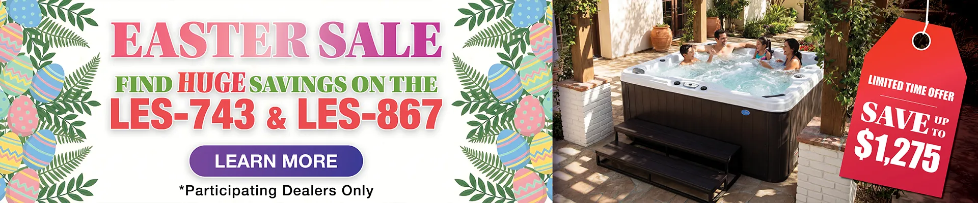 Calspas hot tub being used in a family setting - Island Park