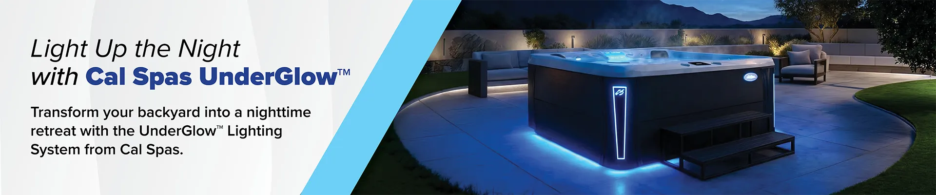 Calspas hot tub being used in a family setting - Island Park