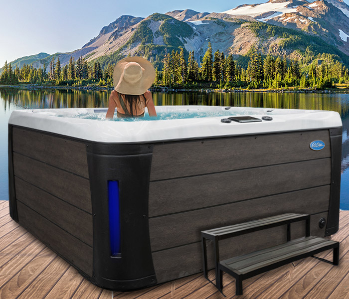 Calspas hot tub being used in a family setting - hot tubs spas for sale Island Park